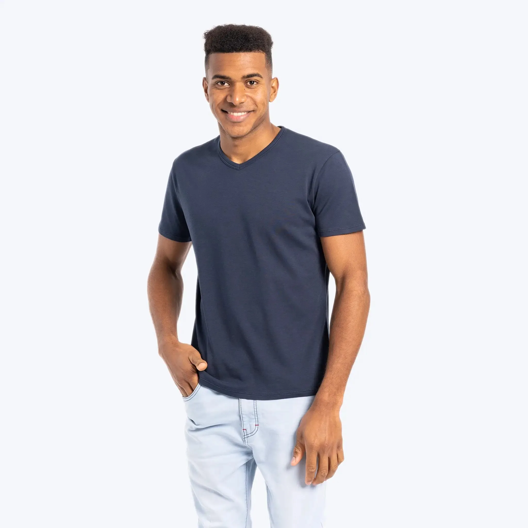 3 Pack - Men's Organic Pima Cotton T-Shirts