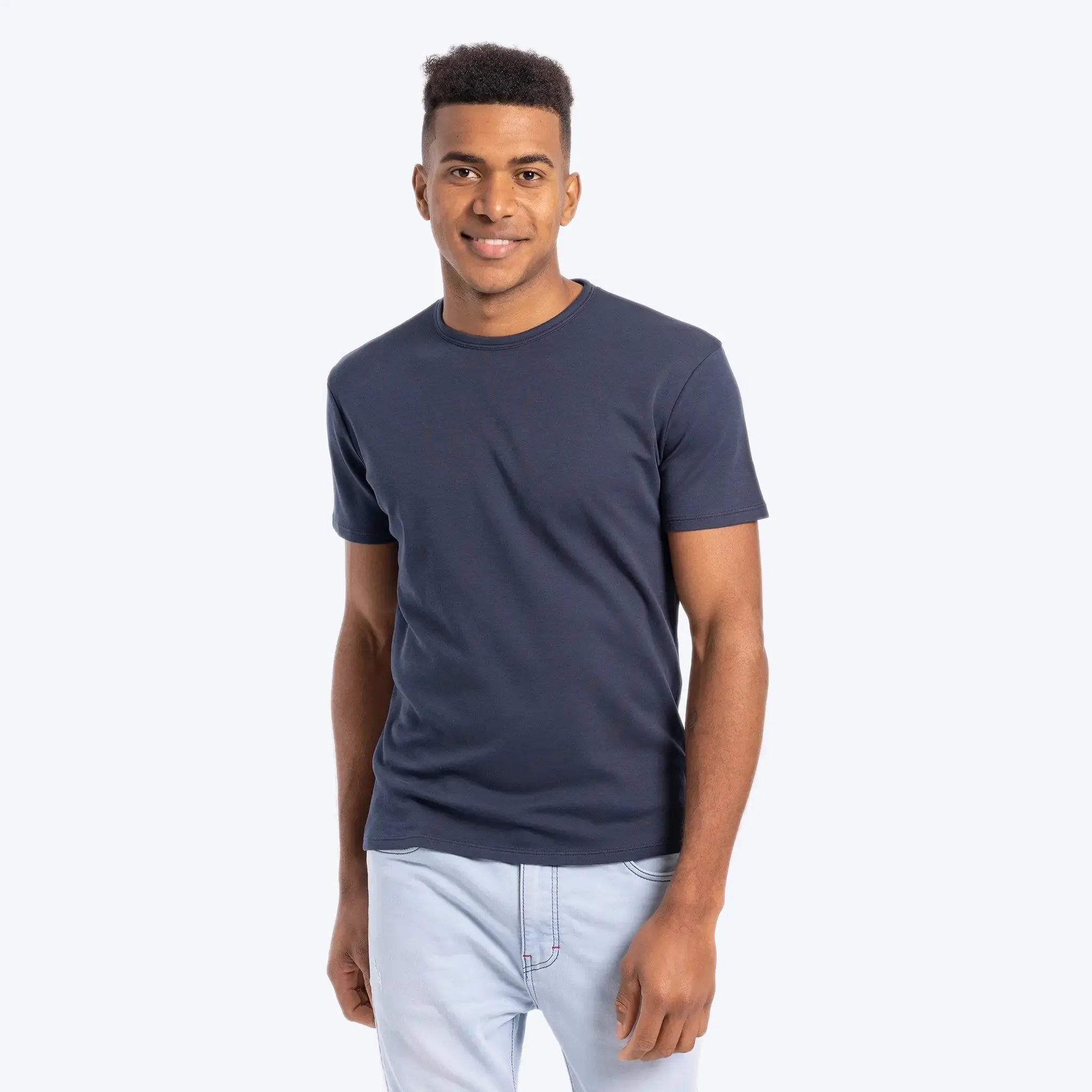 3 Pack - Men's Organic Pima Cotton T-Shirts