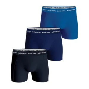 Bjorn Borg Essential Boxer 3 Pack - Blue Depths