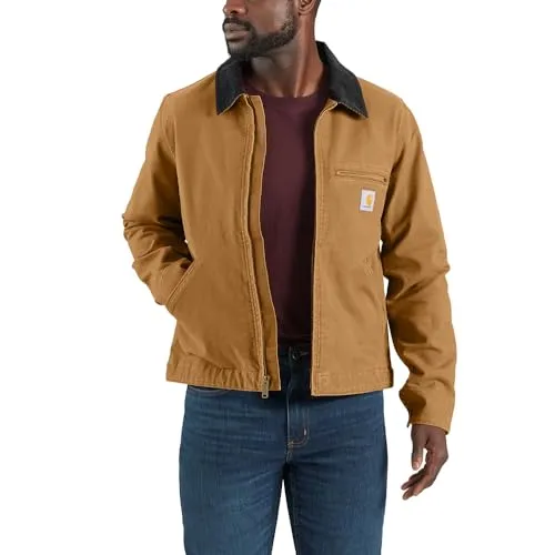 Carhartt 106234 Men's Rugged Flex Relaxed Fit Duck Detroit Jacket