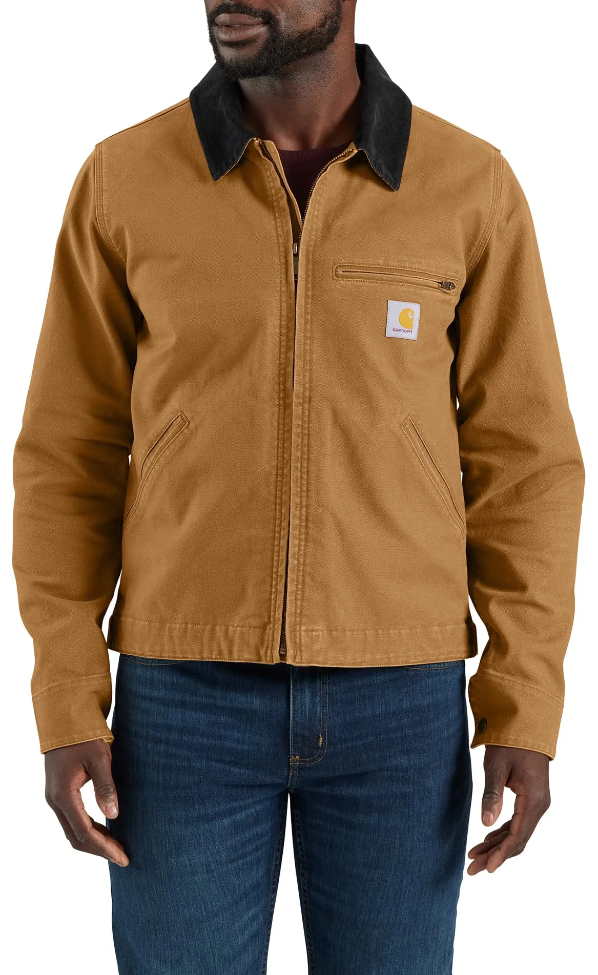 Carhartt 106234 Men's Rugged Flex Relaxed Fit Duck Detroit Jacket