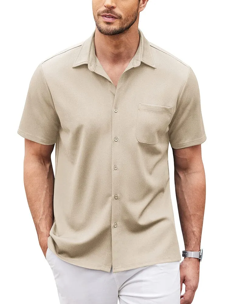 Casual Regular Fit Button Down Shirt (US Only)