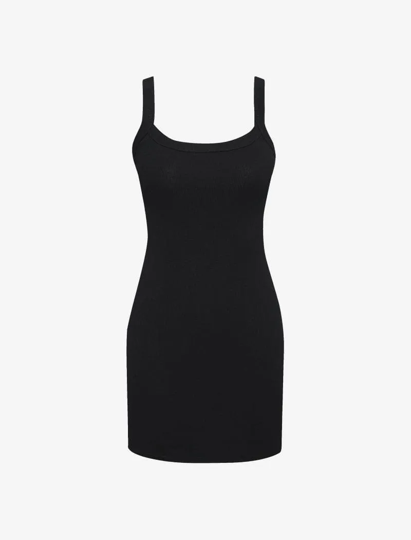 Core Mini Dress | Black