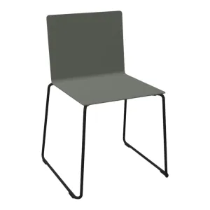 Dry Outdoor Dining Chair - Sled Base - Stackable