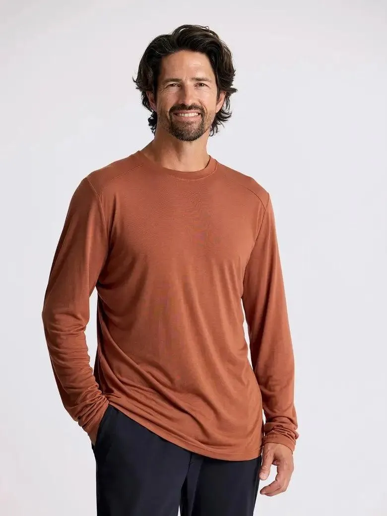 Free Fly Men’s Bamboo Lightweight Hoodie Adobe