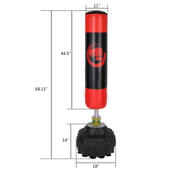 Free Standing Punch Bag and Base