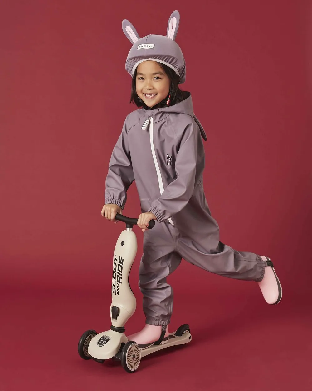 Hop the Bunny - Kids Puddle Suit