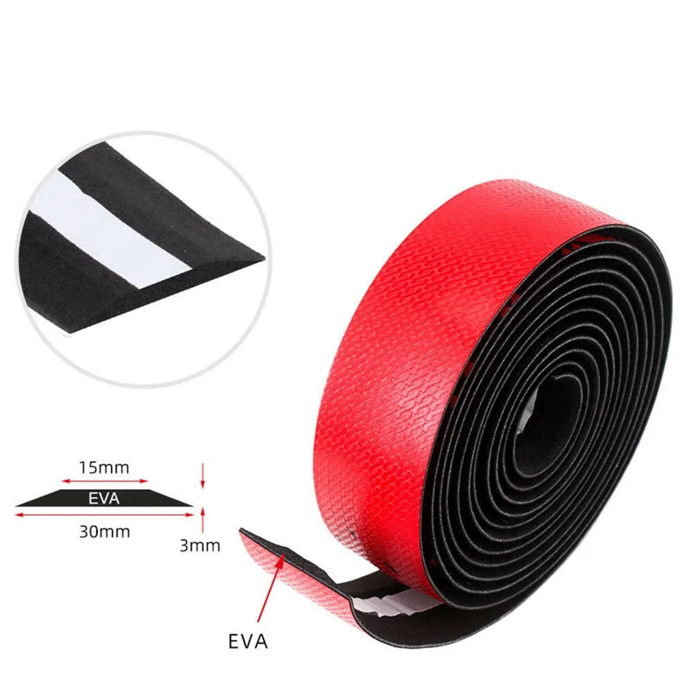 New Road Bike Bar Tape Colorful Gradient Color Handlebar Tapes EVA PU Soft Anti-Vibration Wrap Tape Durable Bar Bartape 2150mm