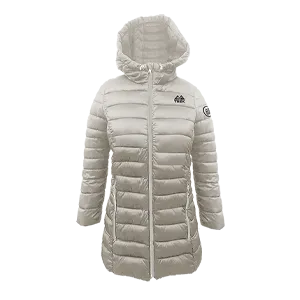 Northen Trek Women's hoody puffed long jacket