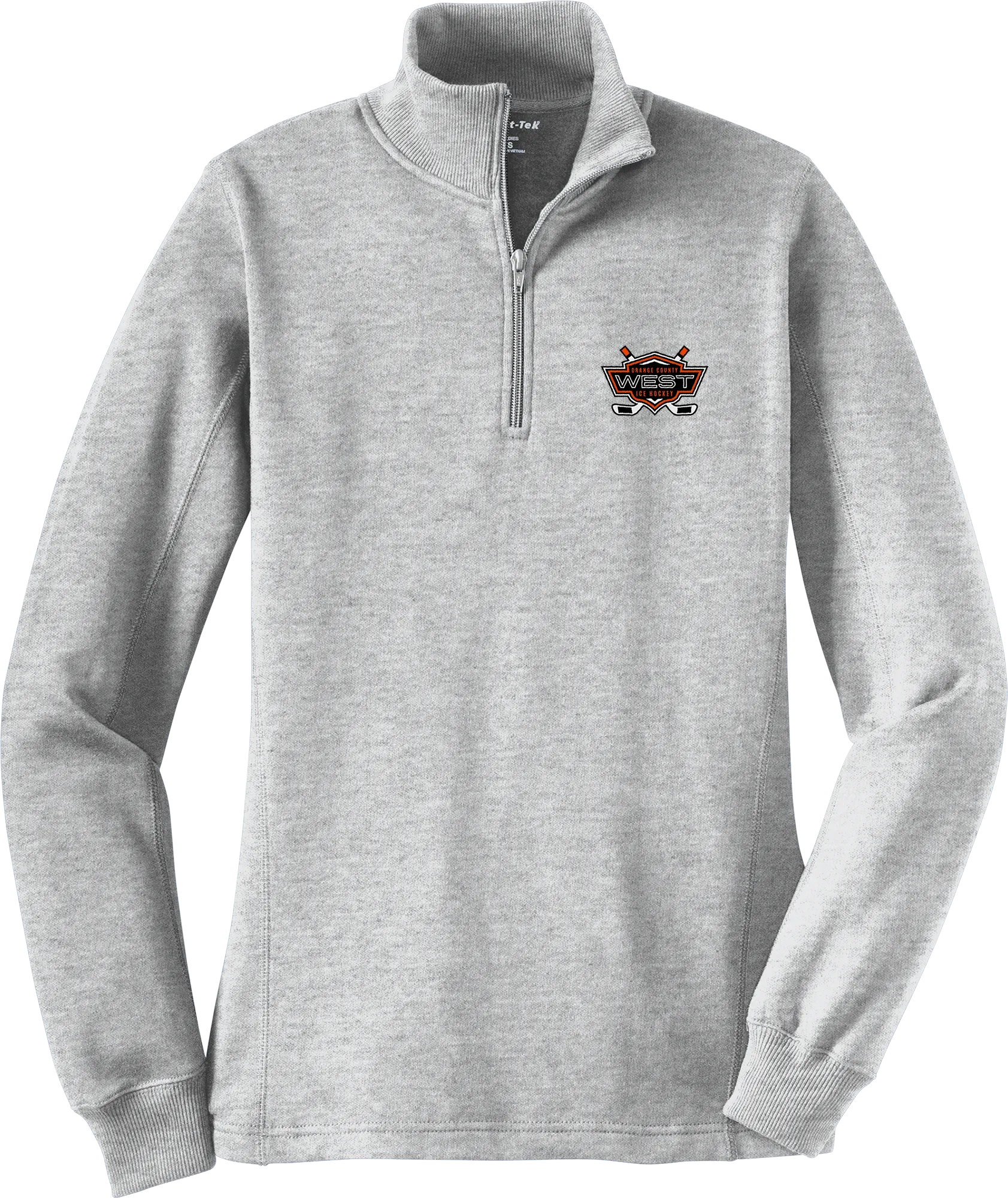 Orange County West Ladies 1/4-Zip Sweatshirt