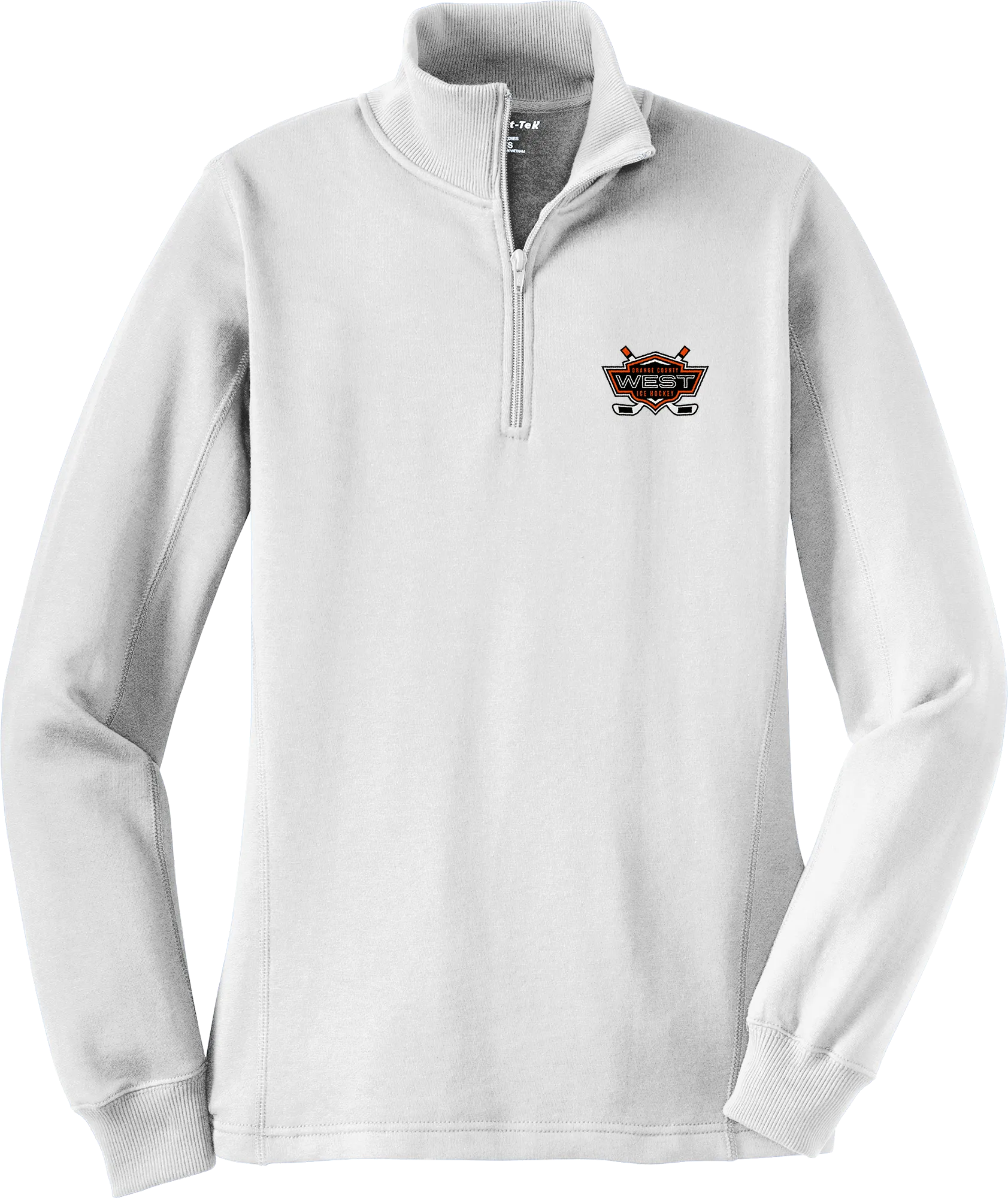 Orange County West Ladies 1/4-Zip Sweatshirt