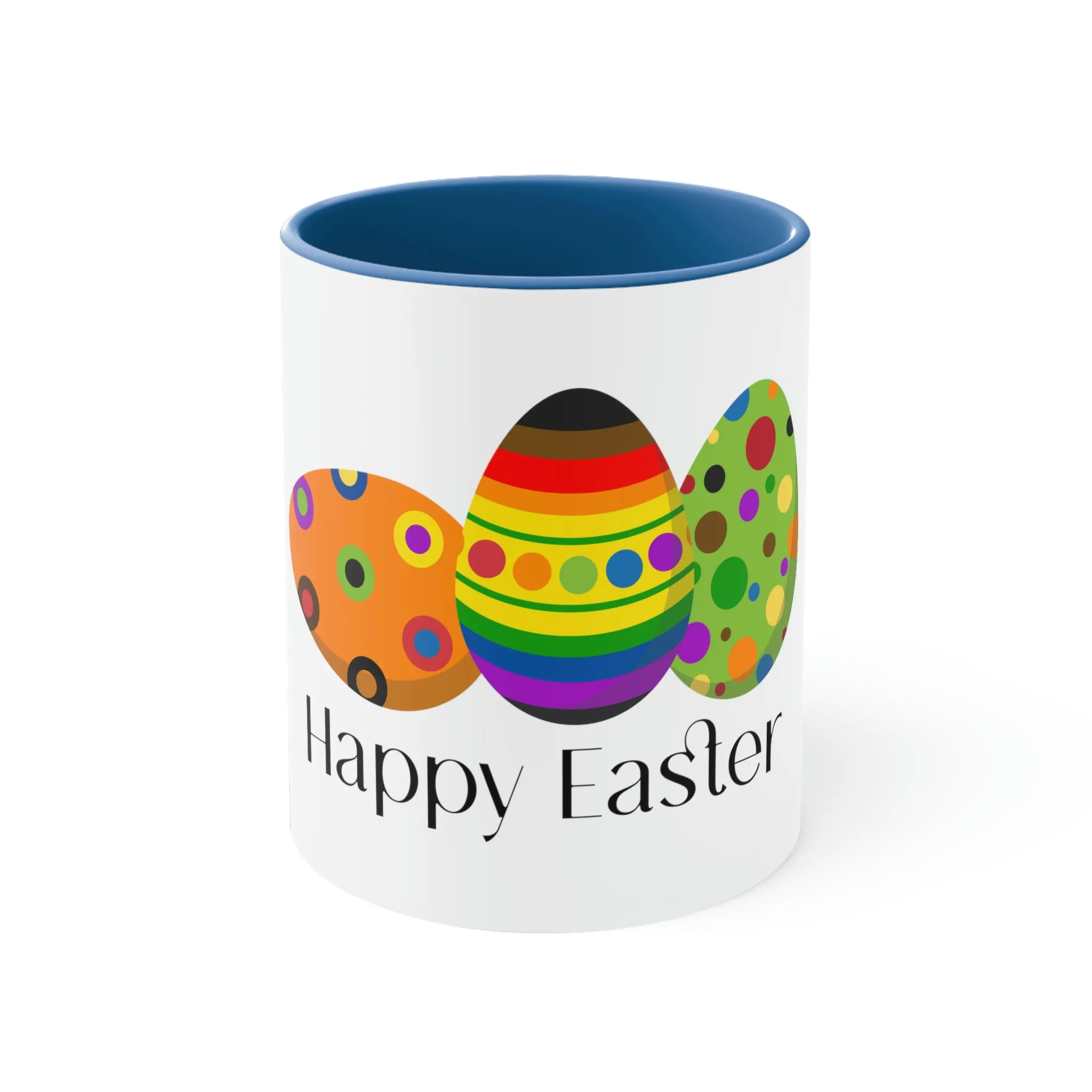 Philadelphia Flag Accent Coffee Mug Easter Festival - Happy Easter