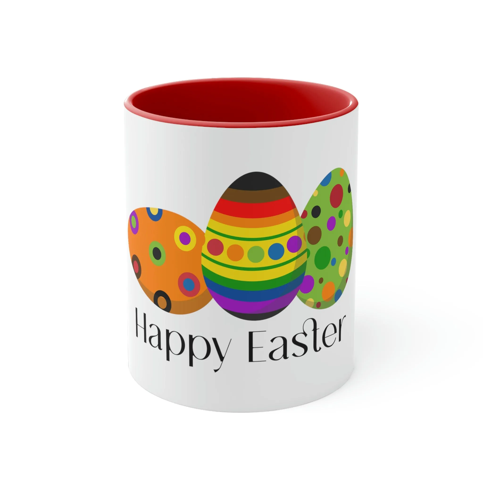 Philadelphia Flag Accent Coffee Mug Easter Festival - Happy Easter