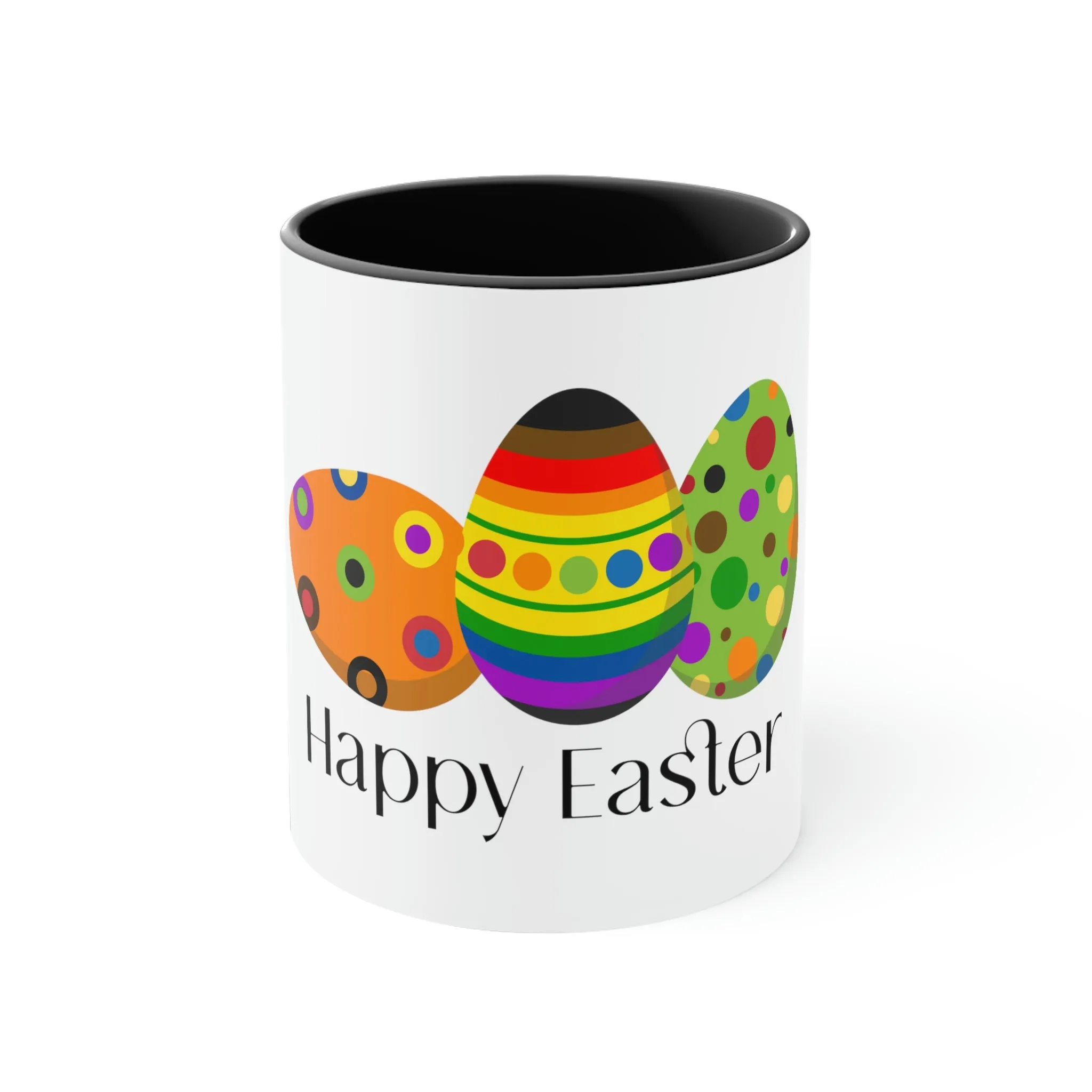 Philadelphia Flag Accent Coffee Mug Easter Festival - Happy Easter