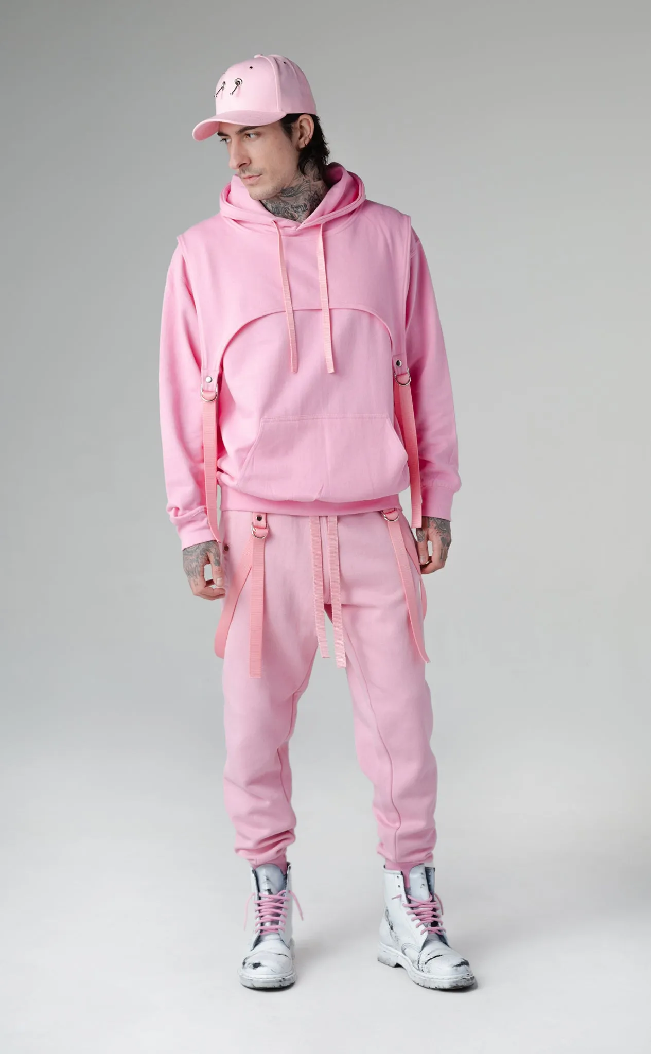 Pink Harness Jogger