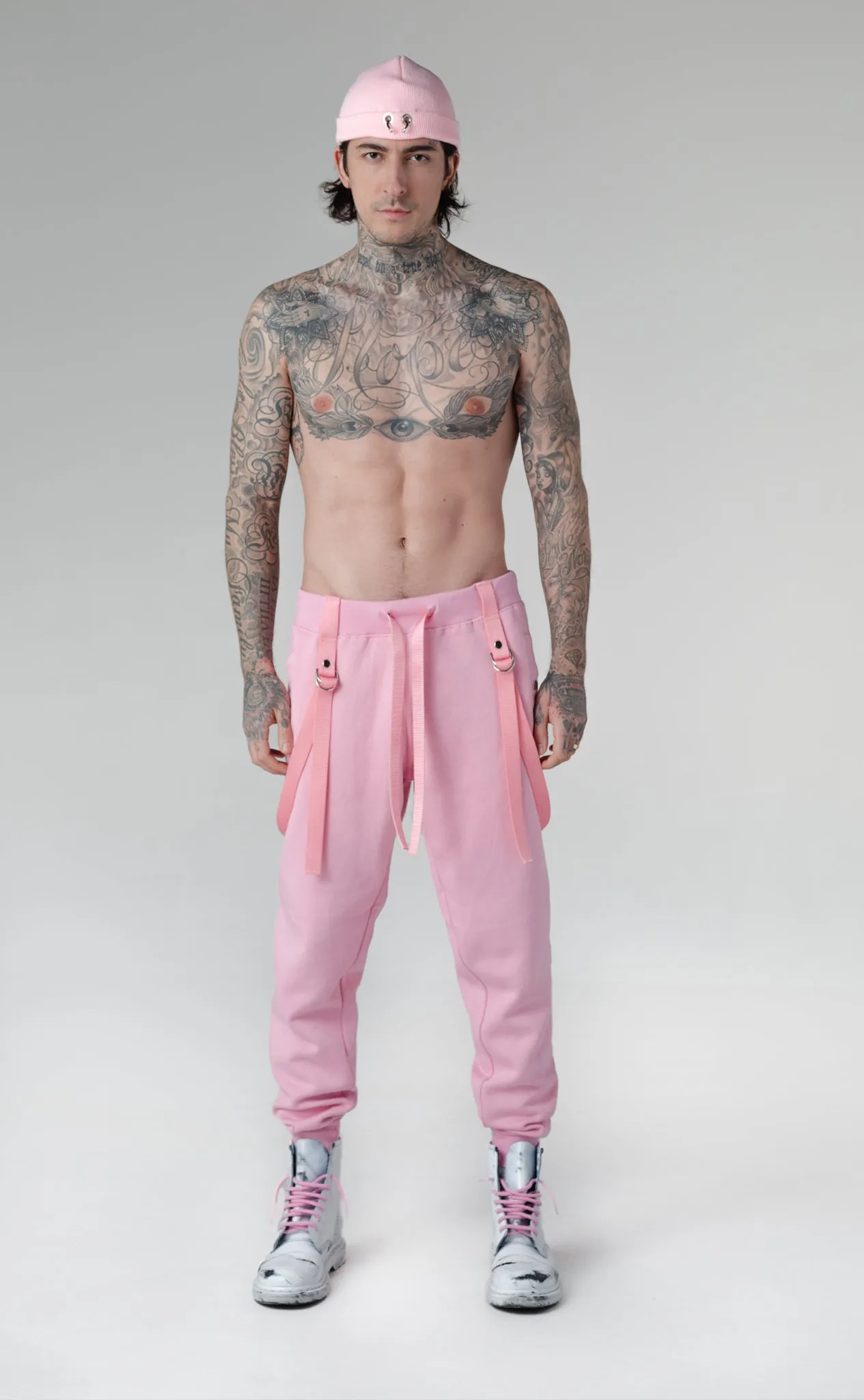 Pink Harness Jogger