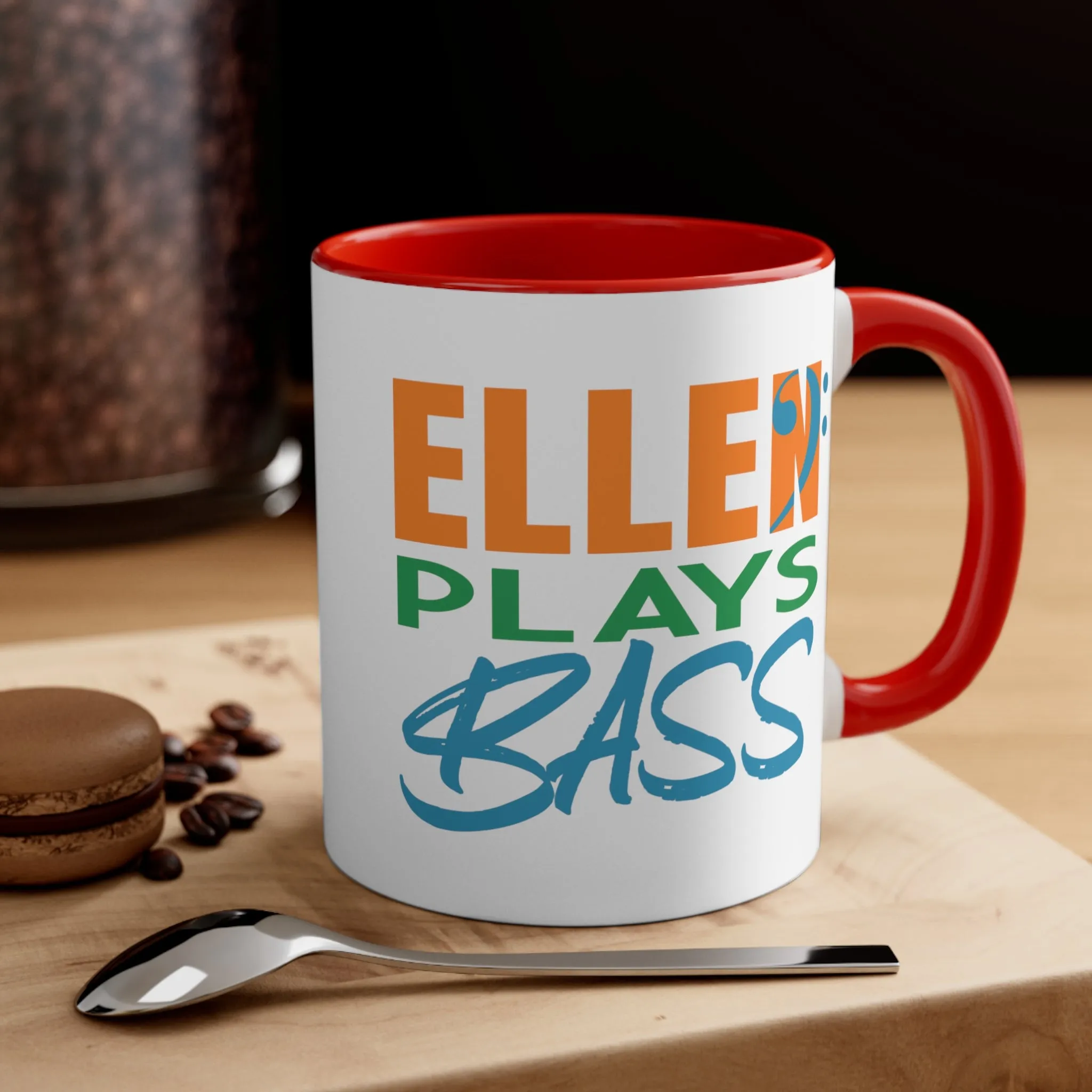 "EllenPlaysBass" Coffee Mug, 11oz