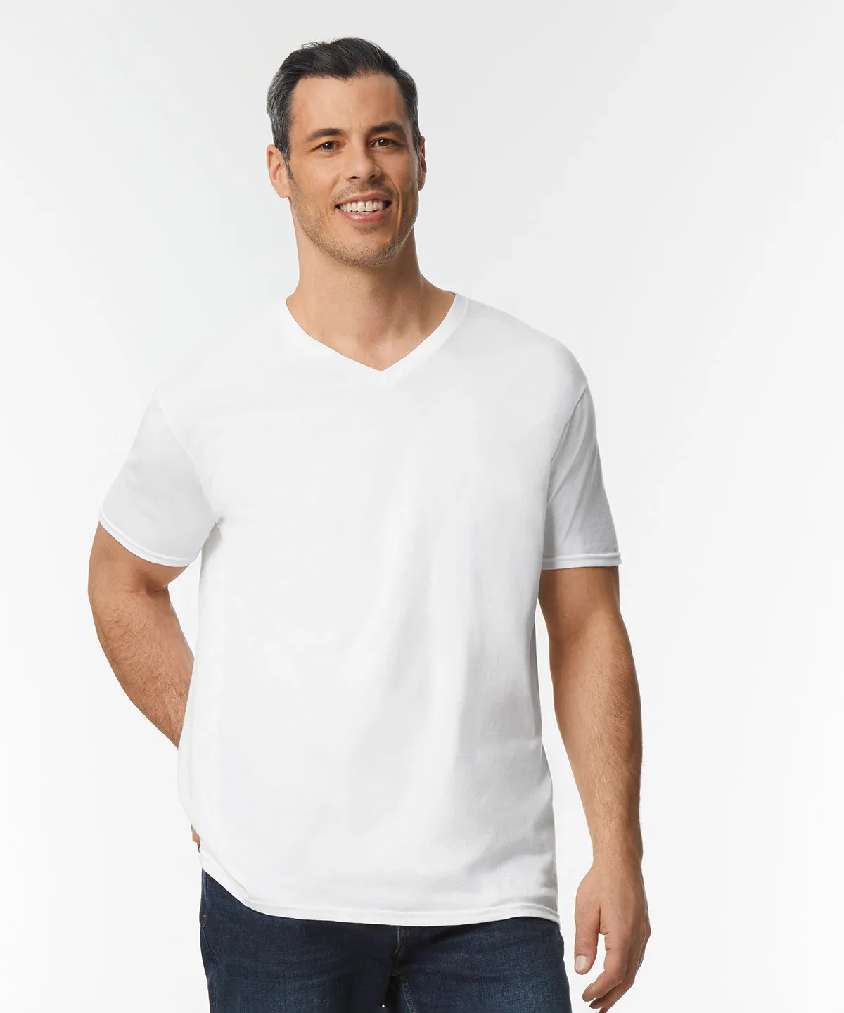 Softstyle v-neck t-shirt | Royal