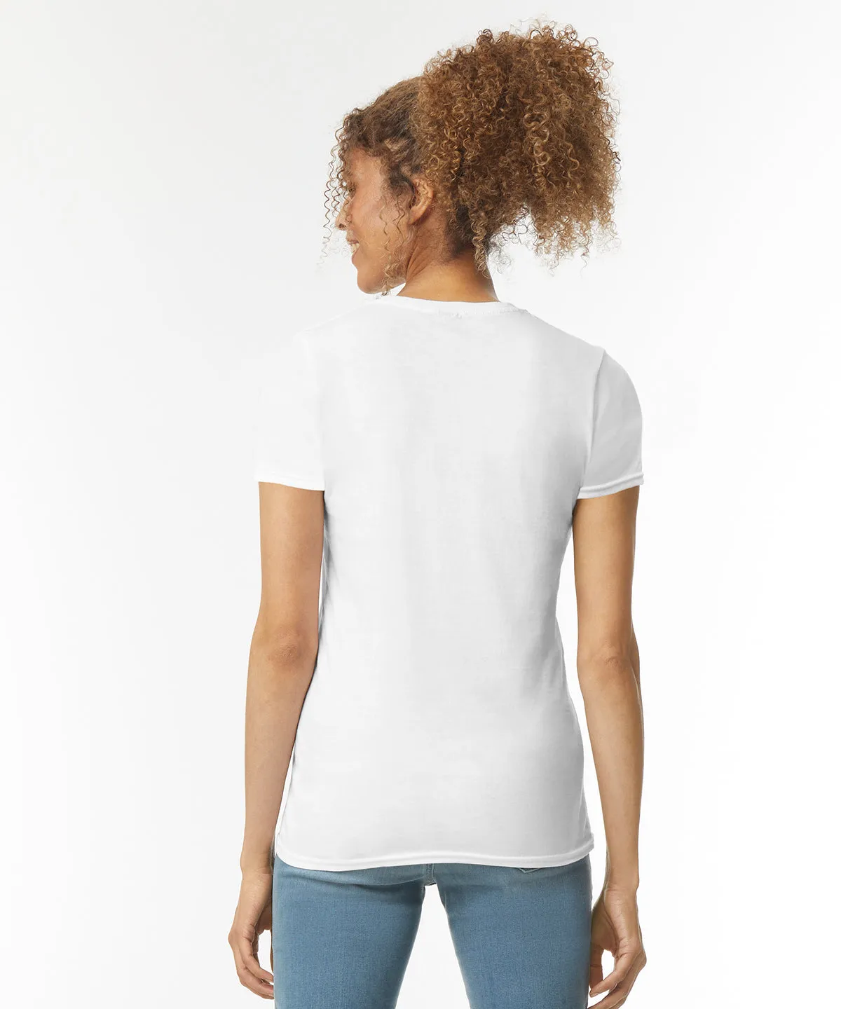 Softstyle womens ringspun t-shirt | White