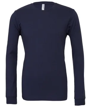 Unisex Jersey long sleeve tee | Navy